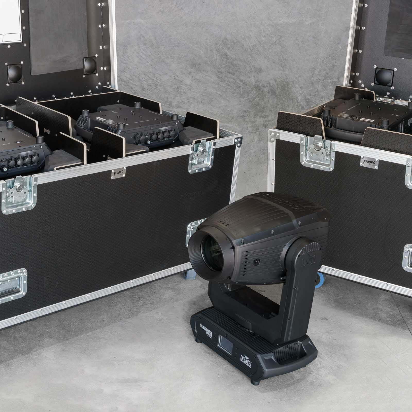 Moving Head Cases Fiasco Cases USA