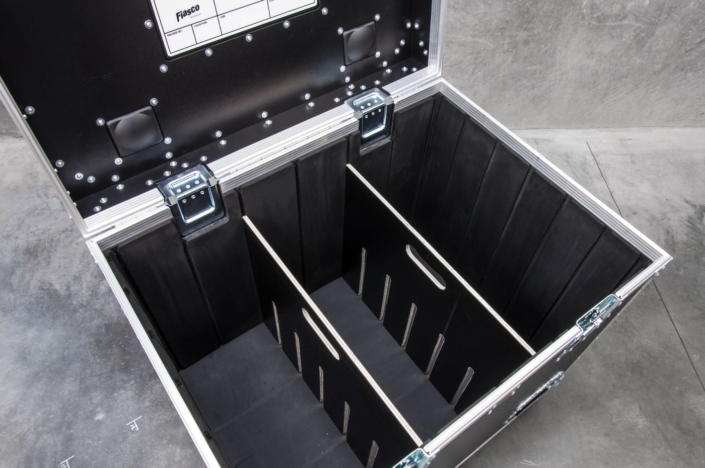 24 x 30 Road Case With Two Dividers