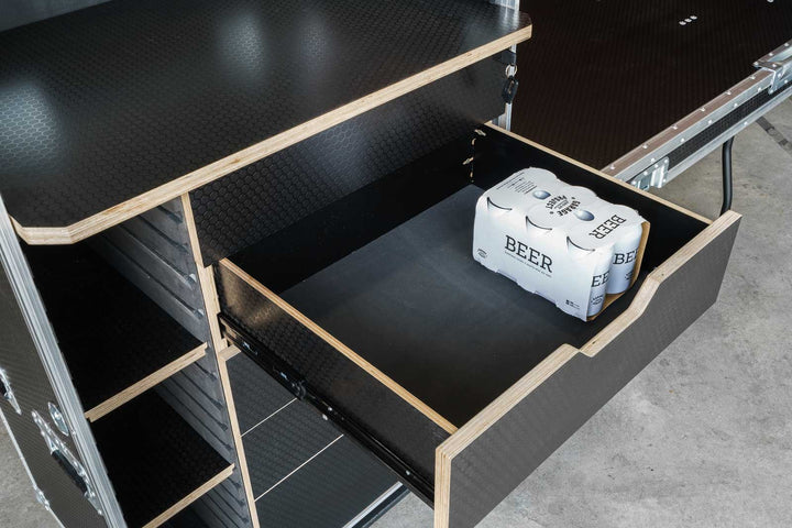 24 x 30 Workstation | Road Case with Drawers | Fiasco Cases