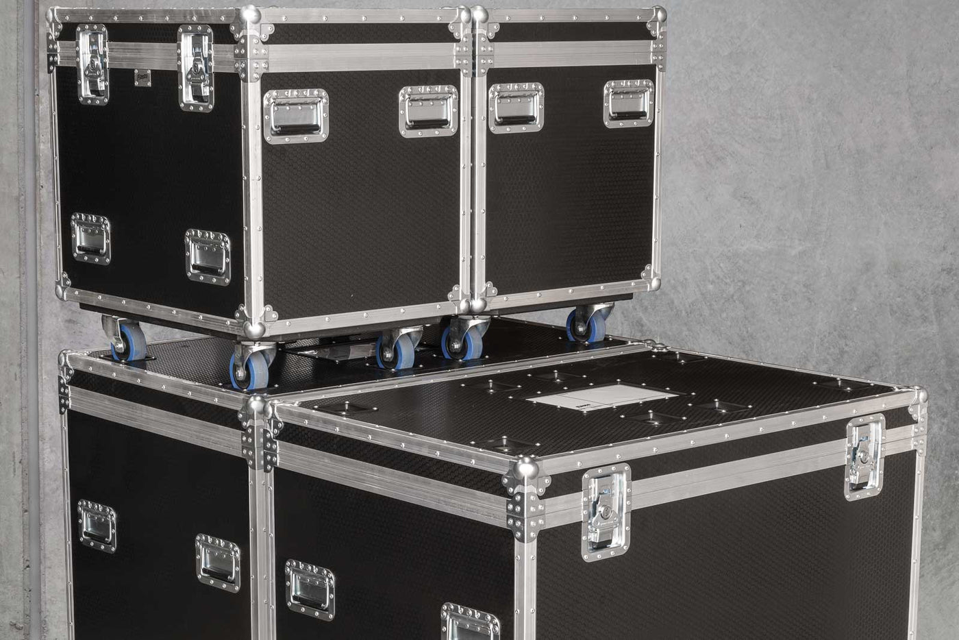 48 x 30 Double SLAM Rack 12U | Touring Road Cases| Fiasco Cases ...