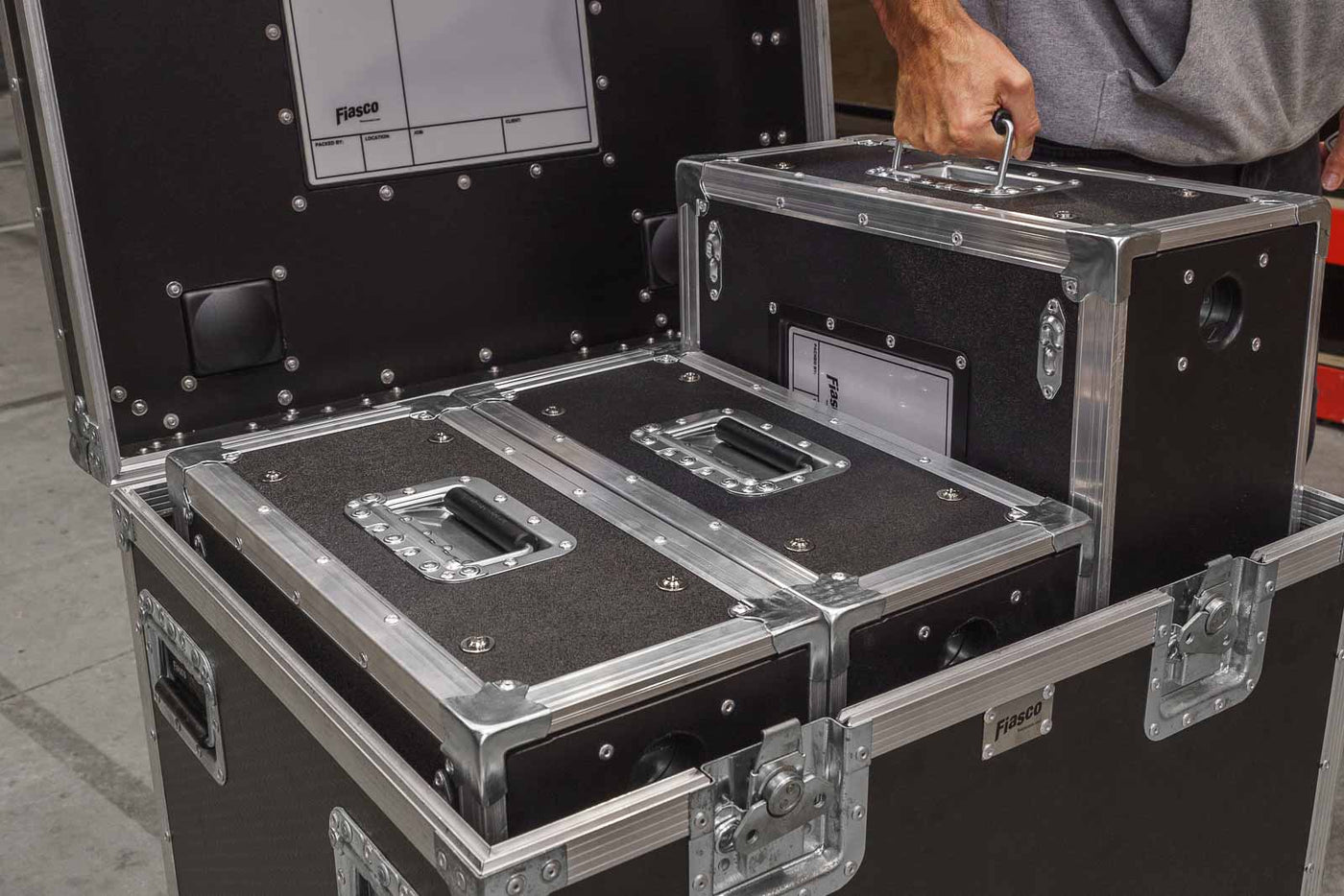 4U SLAM Rack | Road Case with Drawers | Fiasco Cases – Fiasco Cases USA