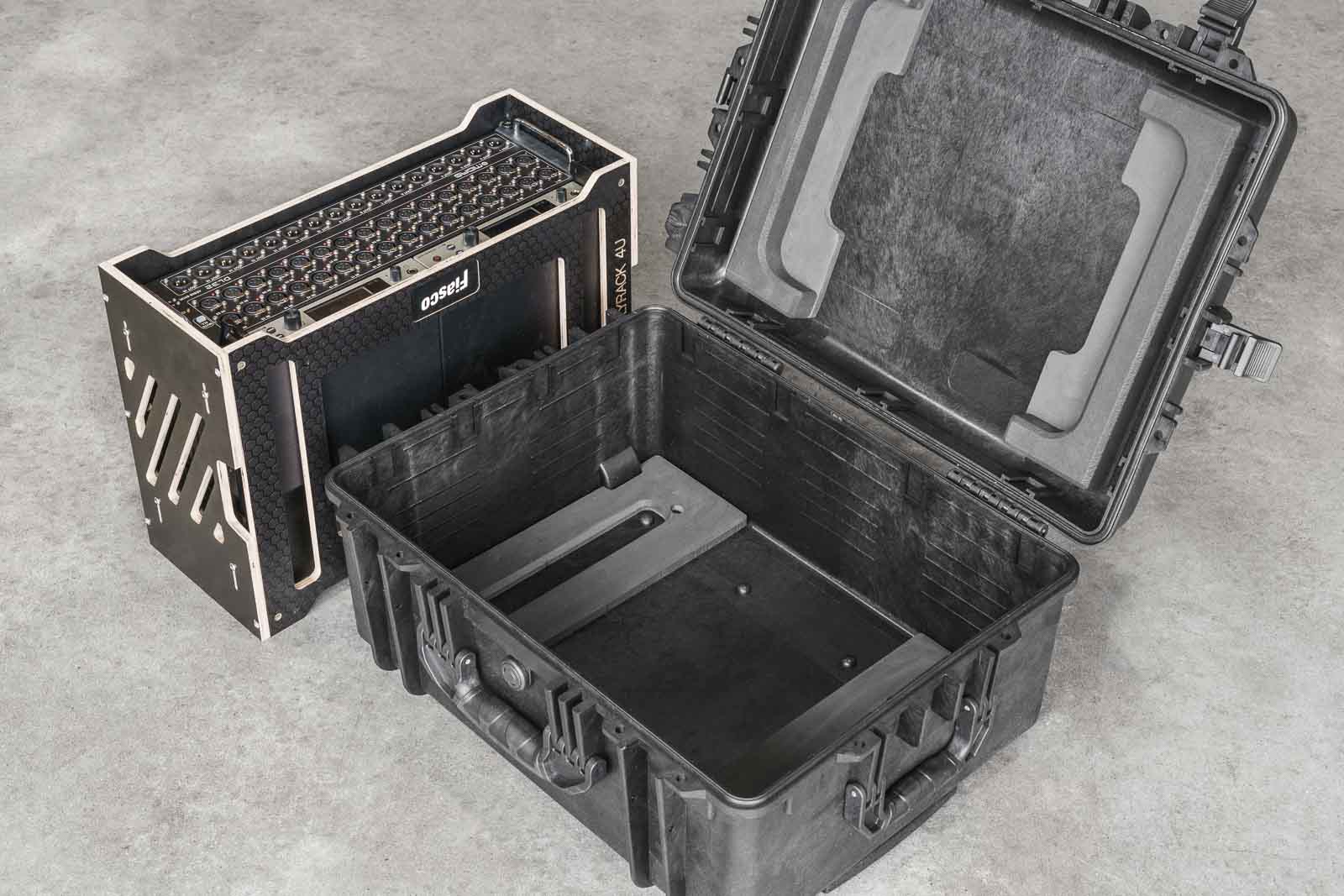 Fiasco Flyrack 4U - Wireless Rack, Tracks Rack, IO Rack for touring ...