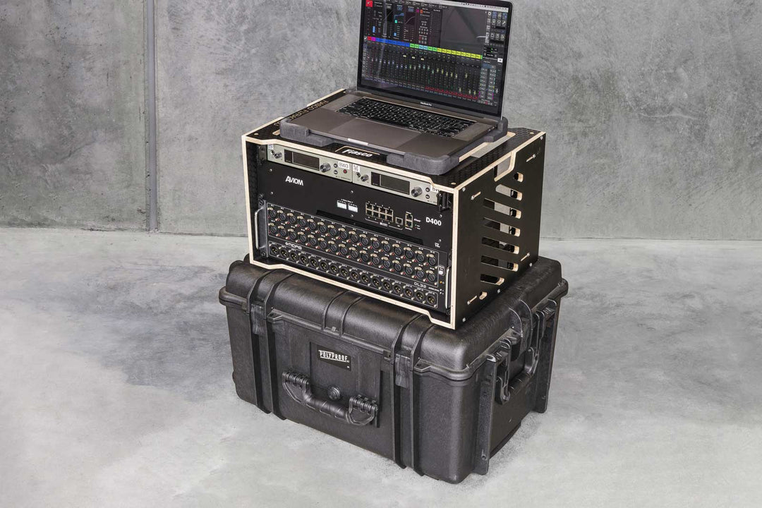 Fiasco Flyrack 6U - Wireless Rack, Tracks Rack, IO Rack for