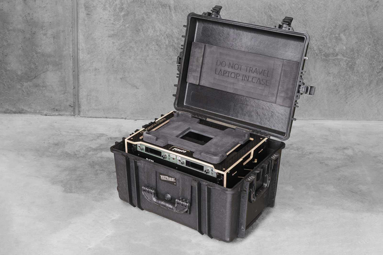 Fiasco Flyrack 6U - Wireless Rack, Tracks Rack, IO Rack for touring ...