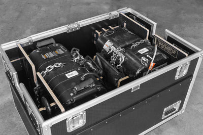 CM 1T & 2T Hoist 2-UP in 48 x 30 Cadillac Case
