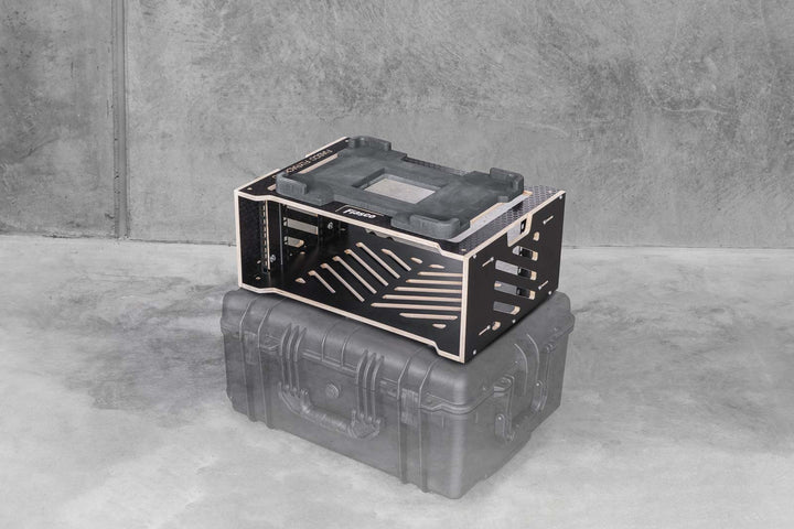 Fiasco Flyrack 4U - Wireless Rack, Tracks Rack, IO Rack for