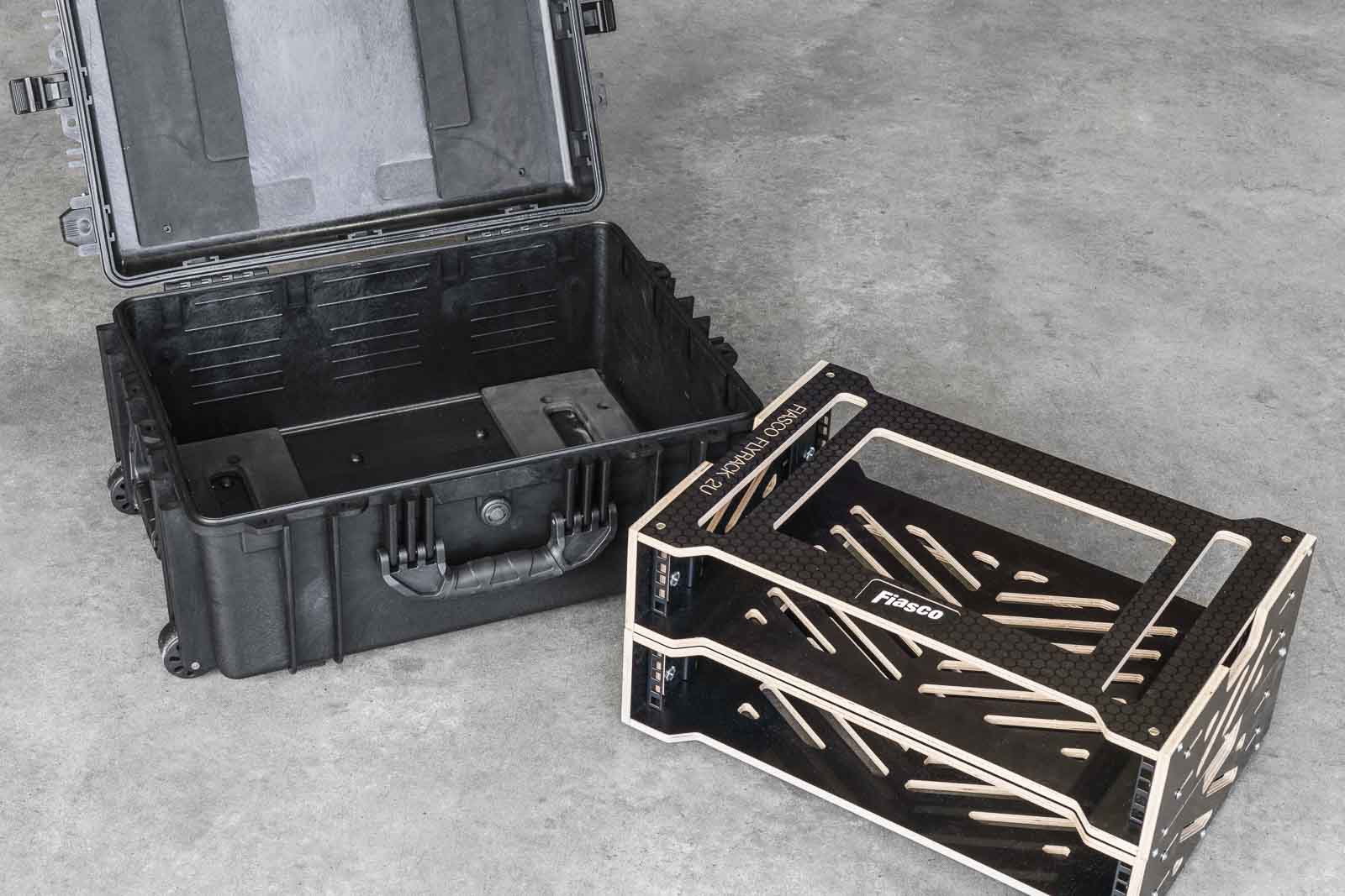 Flyrack Double 2U - Wireless Rack, Tracks Rack, IO Rack for Touring ...