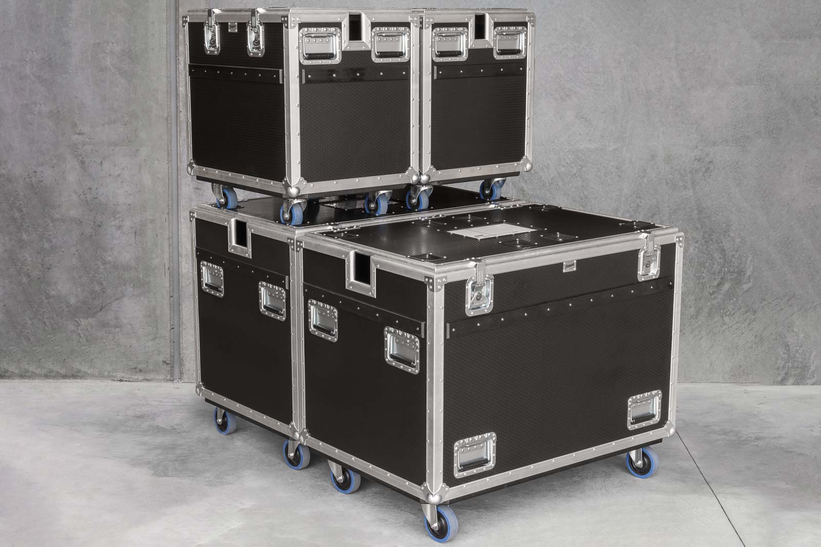 48 x 30 Double SLAM Rack 12U | Touring Road Cases| Fiasco Cases ...