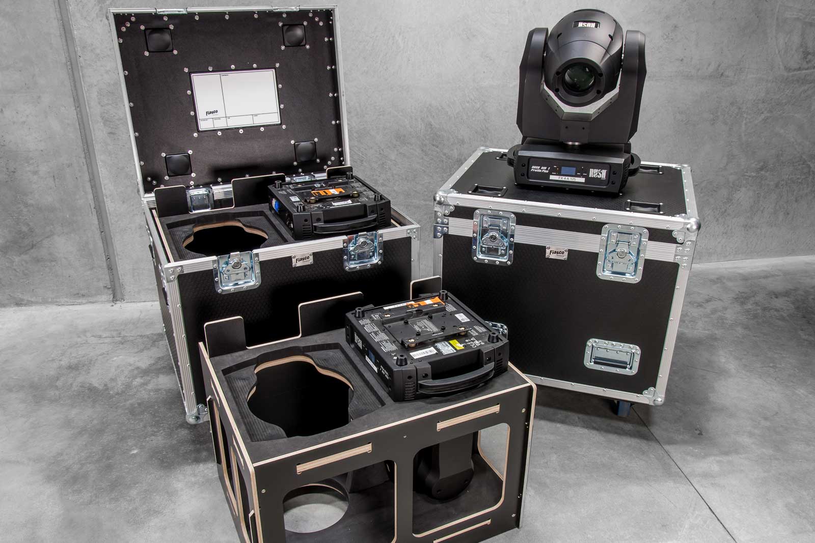Moving Head Cases | Custom Road Cases | Fiasco Cases – Fiasco Cases USA