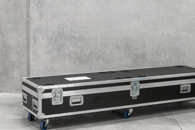 24 x 90 Short Road Case with Wheels