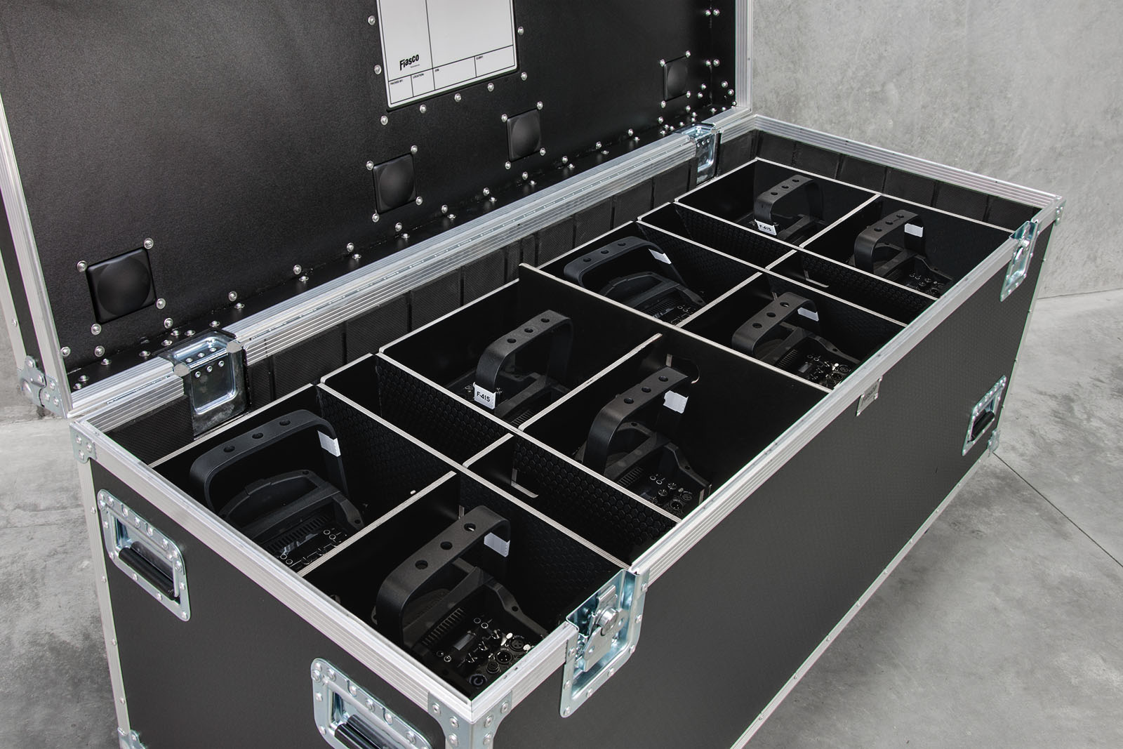 Led Cover Case 24 x 60 CASE WITH LED FRESNEL DIVIDER | Road Case for Lights – Fiasco ...