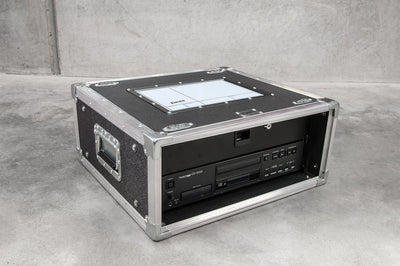 4U SLAM Rack With Tascam CD-200i Inside
