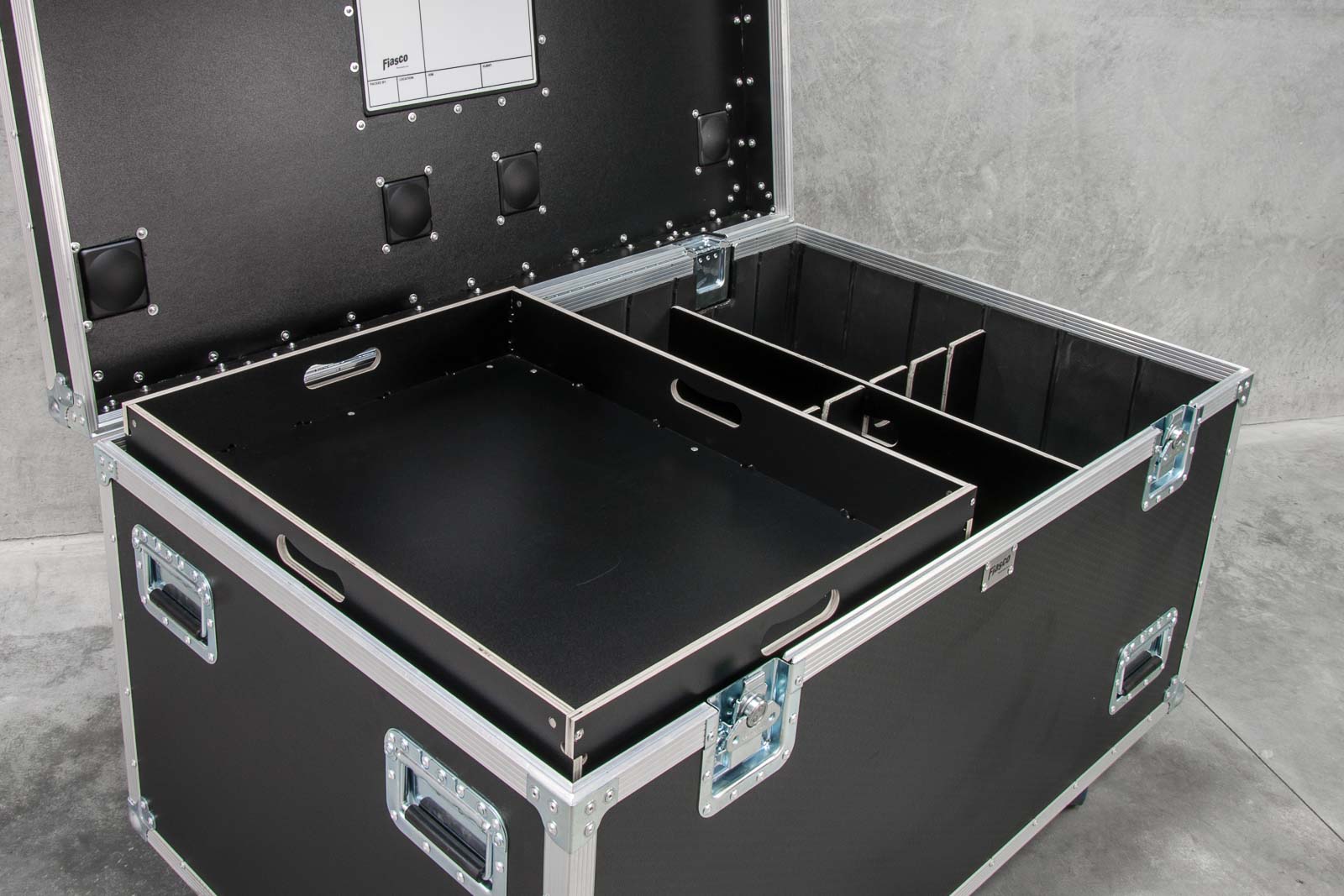 Road Case Divider And Tray | Touring Road Cases | Fiasco Cases – Fiasco ...