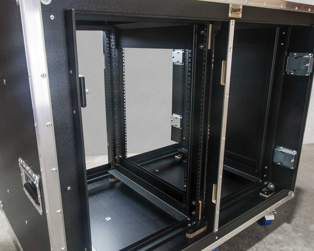 48 x 30 Double SLAM Rack 24U | Touring Road Cases| Fiasco Cases