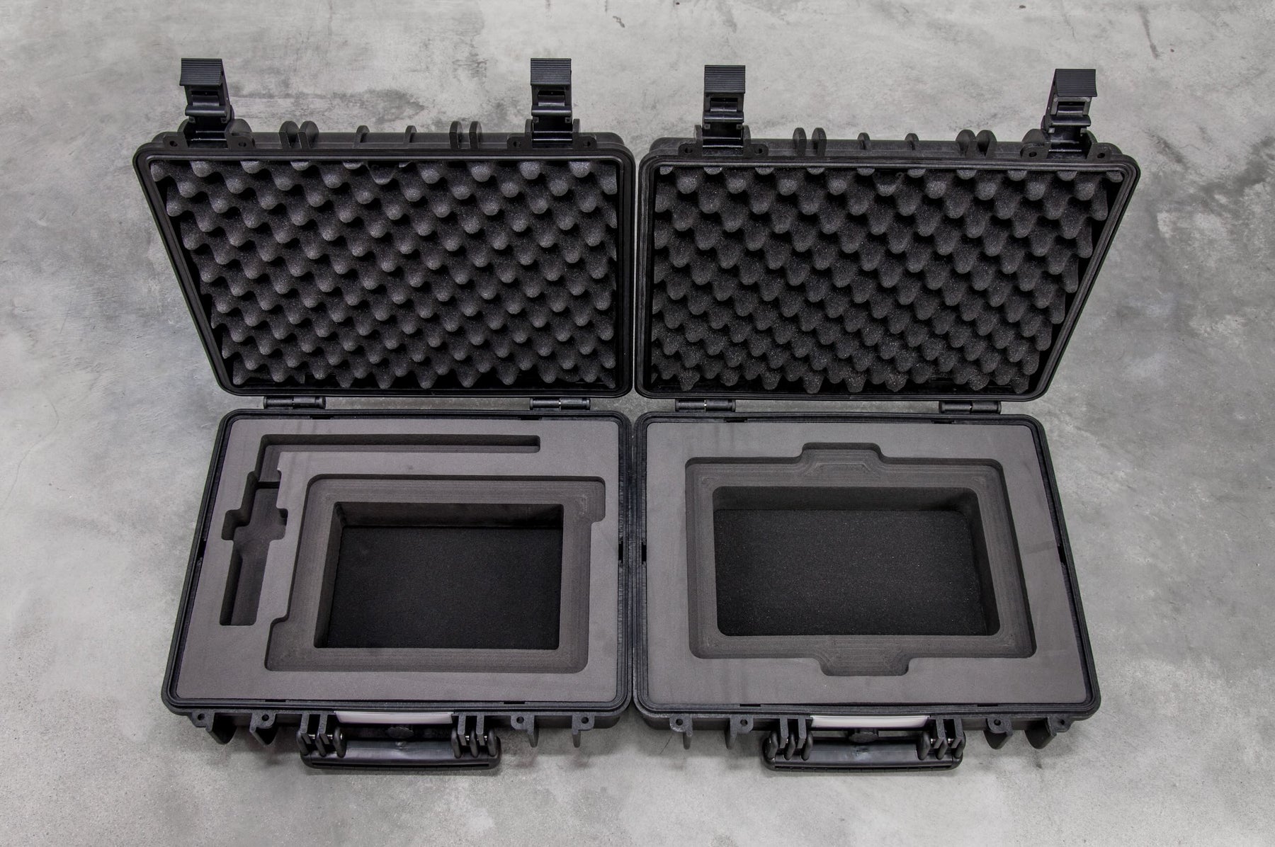 Heavy-Duty Protective Rolling Case with Customizable Foam Insert